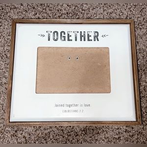 “Together” Picture Frame